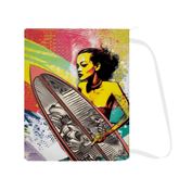 Eco-friendly Surfing 5 29 Laundry Bag with vibrant design, perfect for all homes.